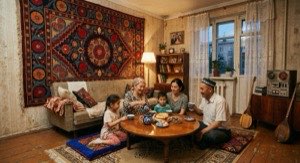 Uzbek family